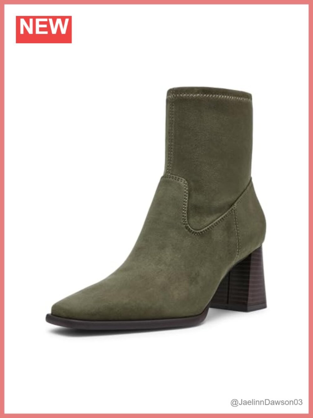 Anne Klein Ankle Bootie Women's Shoes Pull-On Block Heel